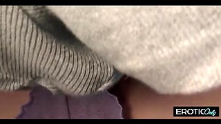 Pyjama Party Lesbian Sex - Kaylynn & Alana Evans Fingering & Eating Pussy