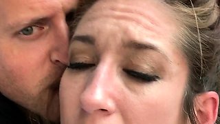 Blowjob cumshot whore gargles pov bukkake fetish cum