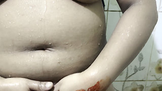 Desi Husband Wife Romance in Bathroom