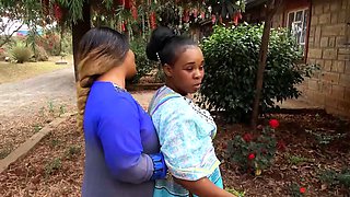 African Married MILFS Make Out In Public