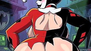 Tight Bald Ass Pussy Harley Quinn Teasing