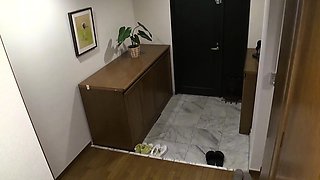 Subtitled insane Japanese mother CFNM party for shy daughter