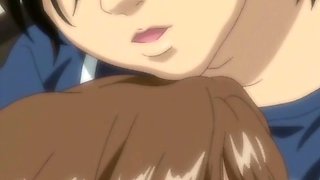 Stockinged hentai babe fucked and jizz shot