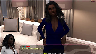 Haley Story #5 - Johannes tried to play with Haley's pussy