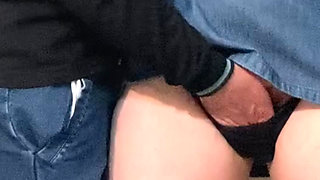 Old Stranger's Hand In My Sexy Pussy