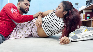 Step Stepsister Fucked by Step Stepbrother While Step Stepsister Alone in Home, Step Stepbrother Seduce Step Stepsister and Hot