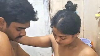 Step Sister and Step Brother shared bed and Hard Rough Fuck