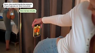 Eva Soda's Ripped Jeans Hole Leads to Rough Anal Fuck & Creampie