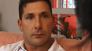 Anal sex and facial in one hot Italian ffm video