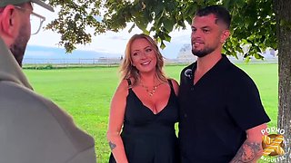 Giulia Piana, Gorgeous Blonde MILF, Loves Sucking Big Dick