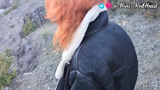 Sucked Off By Mountain Stream, Drank Cum From Cock