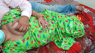 Step Stepmom Was Upset, Step Stepson Found Out - Indian Step Stepmom and Step Stepson Share Single Bed