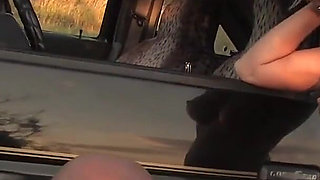 Ally Enjoys Wild Ride in Jeep