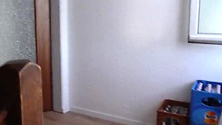 Mina's Behind on Rent, So She Gives the Landlord a Deep Throat Blowjob