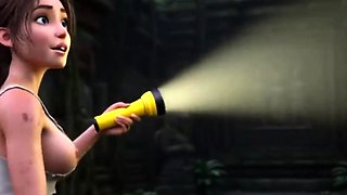 Lara Croft uncovers a mystical Amazon secret - AI Animation