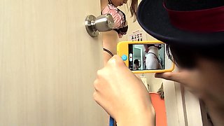 Bodacious Japanese girl in uniform takes a hard pounding
