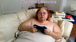 Nurse Vicki Pretends to Spit on You!