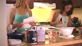 Cute teens eating hot pussy