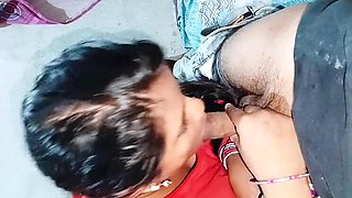 Indian Bhabhi tight pussy fucked with clear Hindi voice and blowjob by Sexy_girl_nehu