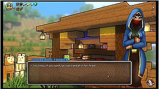 Hornycraft [minecraft Parody Hentai Game Pornplay ] Ep.23 The Merchant Is Selling Her Ass