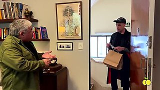 My Wife Can't Resist the Delivery Guy's Big Dick