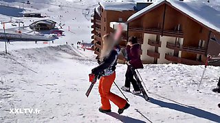 Chloe Duvals Igloo Threesome