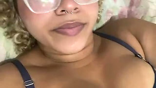 Naughty Blonde Playing with Her Pussy