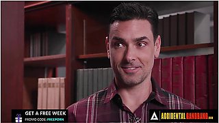 Ryan Driller, Alex Mack And John Strong - Wild Girl Gets Gangbanged In A Library By Her Classmates Who Join The Fun