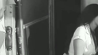 Classic Busty Babes in College Uniform Outdoor Fuck and Facial
