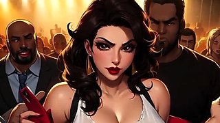 Goth Girls Suck Strange Dick at Mosh Pits – Uncensored Toon Carnage