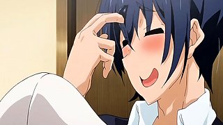 Fascinating hentai babe with big tits is a sucker for cock