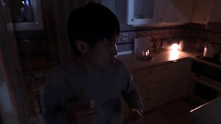 Cumshot Oozing from Asian Japanese Pussy Hole