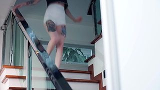 I Caught My Stepbrother with a Doll and Taught Him How to Fuck with Real Women