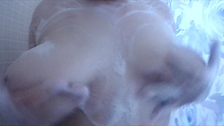 Cleaning My Tits in the Shower