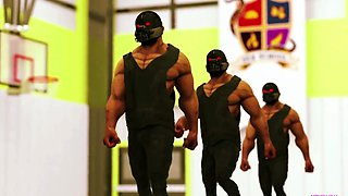 Deepthroat Gym Class - 3D Hentai School Sex (ENG Voices)