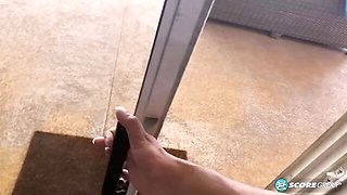Cumshot action with explosive Andi Peacock and Andi from Hairy Coochies