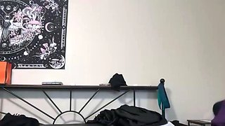 Horny brunette get two loads of cum after hard BBC pounding
