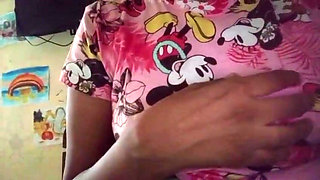 Indian Anne Musterbation in Night in Her Bed Love Lust Wet Pussy and Big Natural Boobs
