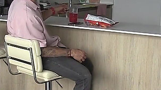 MILF Lets Her Stud Boss Suck on Her Huge Tits to Keep Her Job