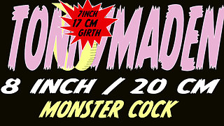 Tonny Made Hot Tattoo on Cock! Flesh Light Delicious Fuck!!