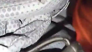 A Double Blowjob in My Friend's Car Dirty Morbid Girls