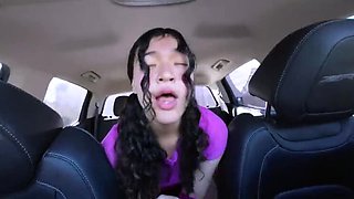 Young Latina Teen Brooklyn Rossi Fucked Hard in Truck Outdoor