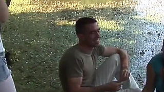 Real France couple accepts to be in their first porn casting