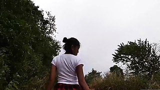 Hot amateur Thai teen fucked from behind