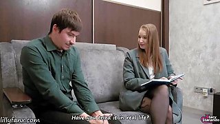 Russian Sex Doctor Fucks Patient With Hard Problem - Surprise Creampie Cum Inside Teen Stacy Starando