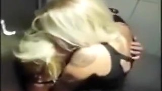 Drunk Party Girls in Toilet having Fun