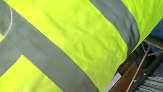 Kiity Queen Teasing and Showing off in the Warehouse. Blond Mature MILF