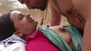 Kavita Bhabhi Hot Jungle Sex - Cheating on Husband with Boyfriend - Desi Aunty Fucked Rough