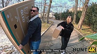 Hunt4k. i’m The Sluttiest neighbour and i nail in front of my bf! so what?