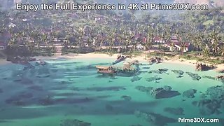Take Me From Behind! Prime3DX Futanari Anal Animation
